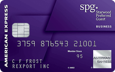 Starwood Preferred Guest Business credit card