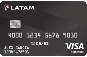 LATAM Visa Signature credit card