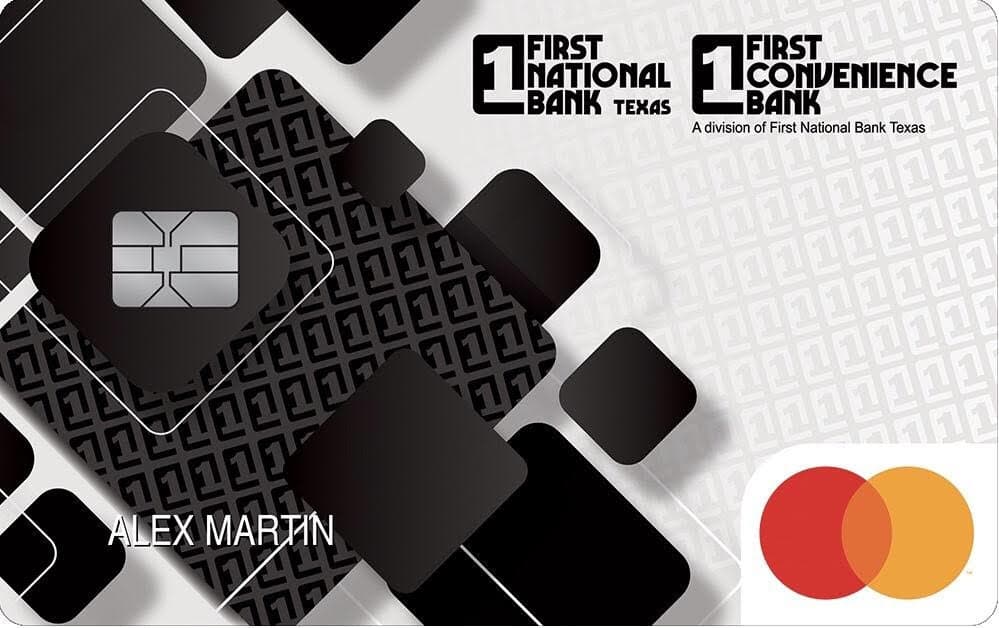 First National Bank of Texas Max Cash Preferred credit card