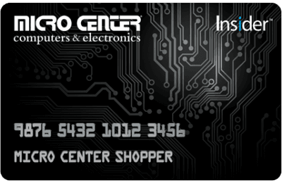 Micro Center Insider Credit Card (Store Card) credit card