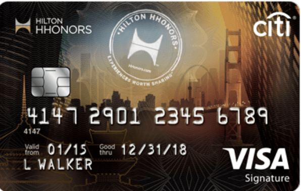 Hilton Honors Visa Signature Card credit card