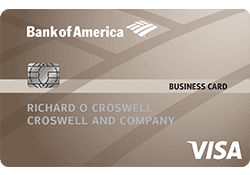 Platinum Visa Business credit card