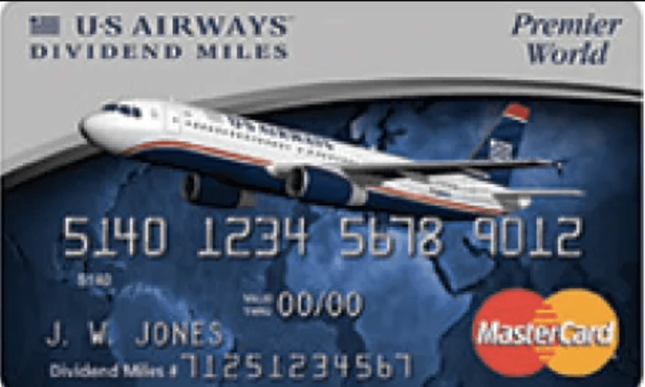 US Airways Dividend Miles Mastercard credit card