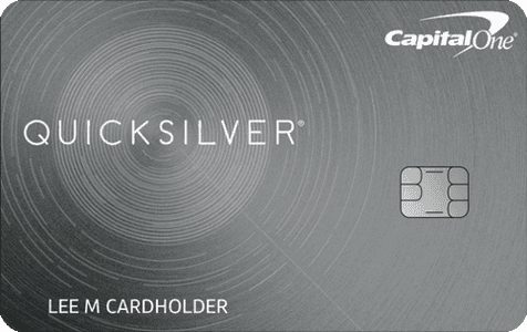 Quicksilver Rewards for Students credit card