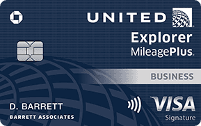 United Explorer Business credit card