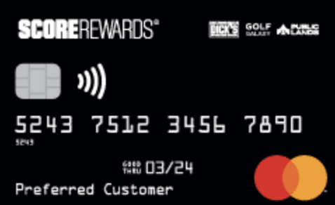 Dick’s ScoreRewards Mastercard credit card