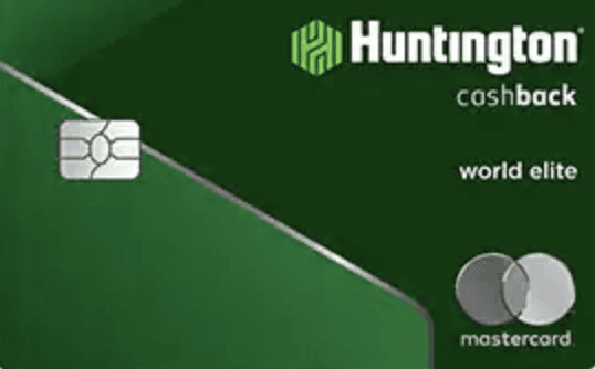 Huntington Cash Back World Elite credit card