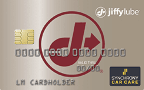 Jiffy Lube credit card