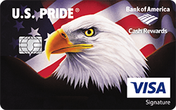 U.S. Pride Customized Cash Rewards credit card