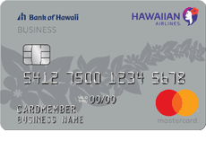 Hawaiian Airlines Business MasterCard credit card