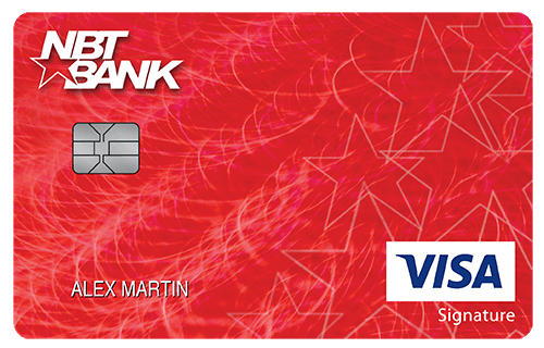NBT Visa Select Rewards credit card