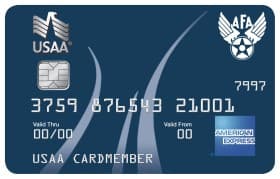 Military Affiliate American Express credit card