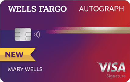 Autograph credit card