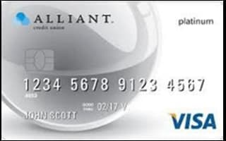 Alliant Visa Platinum credit card