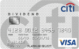 Dividend credit card