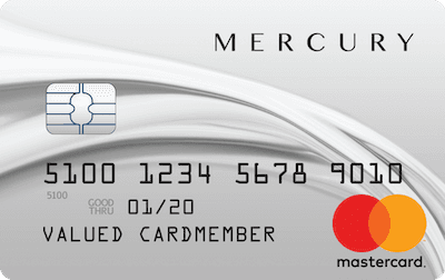 Mercury Mastercard credit card